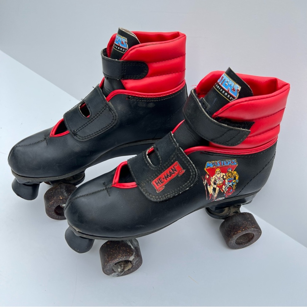 Vintage 1985 Masters of the Universe He-Man Roller Skates Size 2
